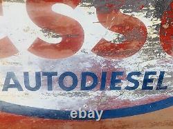 Vintage Esso Depot Sign Original Rare