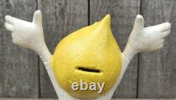 Vintage Esso Mr Drip Cast Iron Money Bank Promotional Aid Made in German Rare