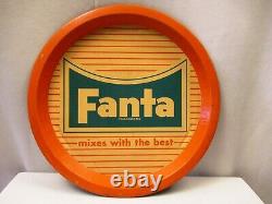 Vintage Fanta Soft Drink Advertising Tray Tin Serving Litho Collectibles Rare