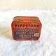 Vintage Firestone Vulca Seal Patches Advertising Tin Unused Packed Rare TN143