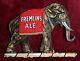 Vintage Fremlins Ale Enamel Elephant Extremely Rare & Hard To Find