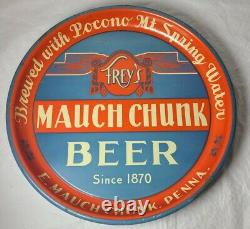 Vintage Freys Mauch Chunk Beer Tray PA Rare advertising collectable great cond