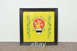 Vintage GREENALL WHITLEY sign old metal brewery sign rare collectable