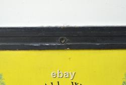 Vintage GREENALL WHITLEY sign old metal brewery sign rare collectable