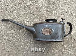 Vintage Holdsworth Wakefield Rare 1/2 Pint Oil Can / Oiler. Ironmonger