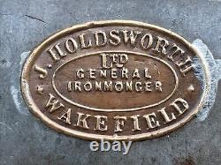 Vintage Holdsworth Wakefield Rare 1/2 Pint Oil Can / Oiler. Ironmonger