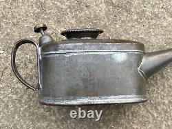 Vintage Holdsworth Wakefield Rare 1/2 Pint Oil Can / Oiler. Ironmonger