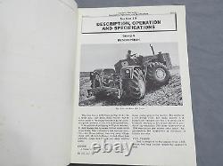 Vintage John Deere 8010 8020 Tractor 4WD Service Manual original 1964 RARE