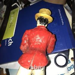 Vintage Johnnie Walker Scotch Whisky Bar Statue Advertising 14 Rare has cane