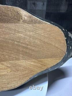 Vintage KEEN KUTTER Wood Painted Duck Decoy Display Advertisement Rare