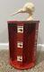 Vintage KIWI Boot / Shine Polish Store Rotating Display Rare