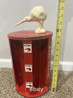Vintage KIWI Boot / Shine Polish Store Rotating Display Rare