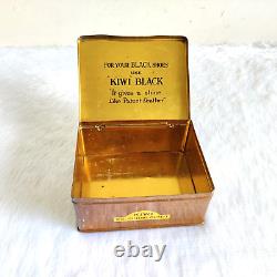 Vintage Kiwi Polishing Outfit Advertising Litho Tin Box Rare Collectible TN489