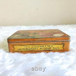 Vintage Kyriazi Freres Cigarette Advertising Tin Egypt Rare Collectible CG383