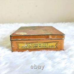 Vintage Kyriazi Freres Cigarette Advertising Tin Egypt Rare Collectible CG383