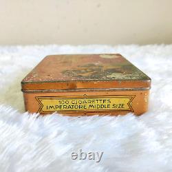 Vintage Kyriazi Freres Cigarette Advertising Tin Egypt Rare Collectible CG383