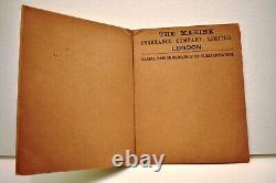 Vintage Marine Insurance Co Ltd 1909 Calendar Advertising Booklet London Rare