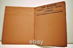 Vintage Marine Insurance Co Ltd 1909 Calendar Advertising Booklet London Rare