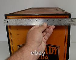 Vintage Mazda Auto Light Bulb Eveready Display Dealer Cabinet Extremely RARE