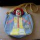 Vintage McDonald's Ronald McDonald Canvas Shoulder Bag Very Rare Harveston Label