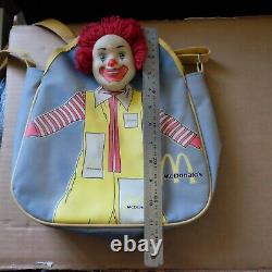 Vintage McDonald's Ronald McDonald Canvas Shoulder Bag Very Rare Harveston Label