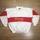 Vintage McDonalds McPizza Sweatshirt XL Uniform Fast Food Rare Embroidered Bled