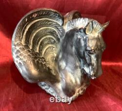 Vintage Mobil Oil Pegasus 90 Years in Japan Signed Presentation Piece RARE