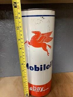 Vintage Mobiloil Rare oil Can Tin Mobil Pegasus Horse