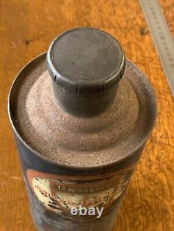 Vintage Morris Motors rare Morrisol / Duckhams oil can (automobilia petrol pump)