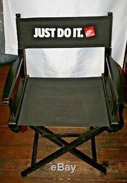 Vintage Nike Directors Chair Store Display Just Do It 1990s 90s Advertising Rare