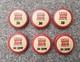 Vintage Oil Bottle Caps Shell X100 NOS Motoring Garage Rare Automobilia