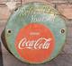 Vintage Old Antique Rare Coca-Cola Adv. Porcelain Enamel Sign Board Collectible