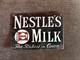 Vintage Old Antique Rare Nestle's Milk Porcelain Enamel Sign Board Collectible