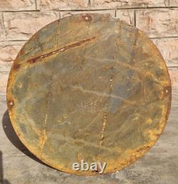 Vintage Old Antique Rare Sinclair Engine Oil Stamped Porcelain Enamel Sign Vintage Old Antique Rare Sinclair Engine Oil Stamped Porcelain Enamel Sign