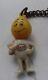 Vintage Old Ultra Rare Esso Argentina Keychain Mascot Figure Advertising