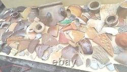 Vintage Olde Original Historic Shards Rare Beach Finds Clay Pottery Pot History