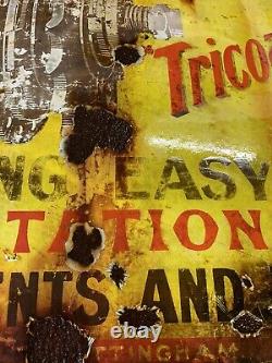 Vintage Original Enamel Sign Sturmey Archer Rare