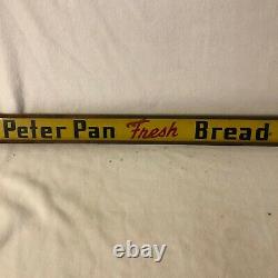 Vintage Original Peter Pan Bread Sign RARE Antique Bakery