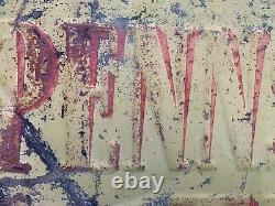 Vintage Original Rare Pennsylvania Tires Advertising Sign