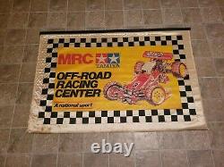 Vintage Original Rare Tamiya Mrc Rc Hotshot Dealer Display Advertisement Banner