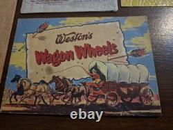 Vintage Original Westons Wagon Wheels Ephemera Rare 1950s