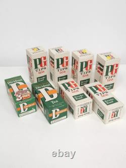 Vintage PG Tips Tea Boxes Unopened Advertising + Brooke Bond D Rare Packaging