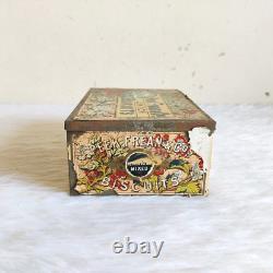 Vintage Peek Frean & Cos Biscuits Advertising Old Decorative Tin Box Rare TI596