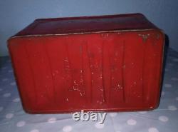 Vintage Petrol Can Valor 1 V with screw and pouring spout, rare