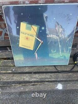 Vintage Philip Morris Cigarette Shop Display Clock RARE