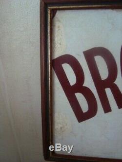 Vintage Porcelain Enamel Sign Brooke Bonds Tea Original Old Rare Advertising