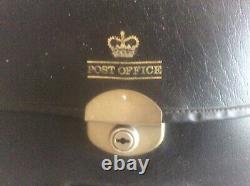 Vintage Post Office Bag Case Satchel Queen Elizabeth Crown RARE Memorabilia