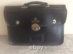 Vintage Post Office Bag Case Satchel Queen Elizabeth Crown RARE Memorabilia