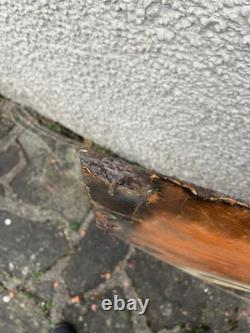 Vintage Pratts Golden Pump Original Enamel Petrol Advertising Sign HUGE RARE