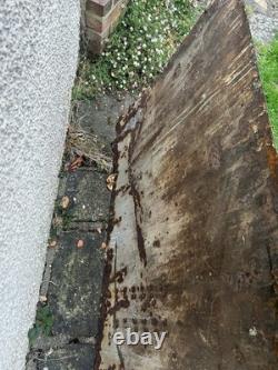 Vintage Pratts Golden Pump Original Enamel Petrol Advertising Sign HUGE RARE